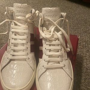 White Bally men’s shoes